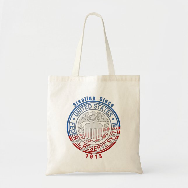 Tote Bag Système de Federal Reserve (Devant)
