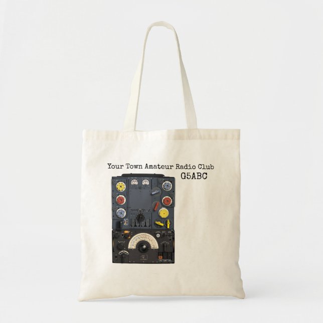 Tote Bag T1154 R1155 Lancaster Bomber 2ÈME GUERRE MONDIALE (Devant)