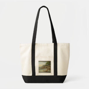 Tote Bag T33508 un logement de rive, Indochine (voyez