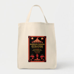 Tote Bag T-shirt Cirque inspiré Vintages originaux