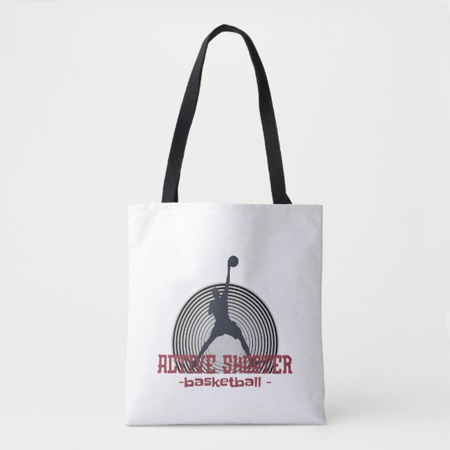 Tote Bag T-shirt de basketball actif (Devant)