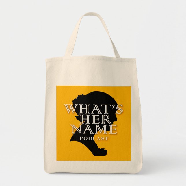Tote Bag T-shirt du logo What'sHerName (Devant)