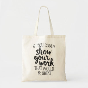 Tote Bag T-shirt enseignant en maths drôle si vous pouviez