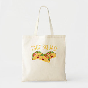 Tote Bag T-Shirt Équipe Taco Drôle Cute Cute Nourriture Mex