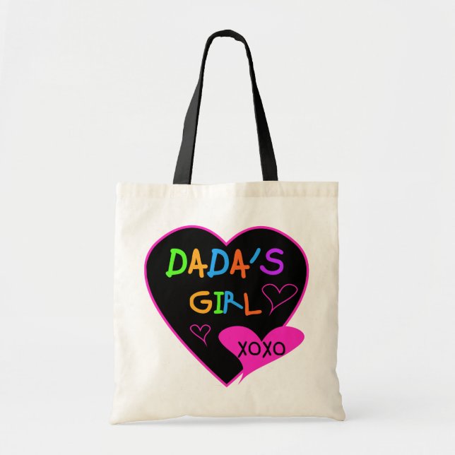 Tote Bag T-shirt fille de Dada, Mug, Bouton, Aimant, Plus (Devant)