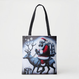 Tote Bag T-shirt père Noël