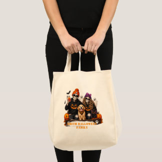 Tote Bag T-Shirt Personnalisé Squelette Halloween Restez Ef