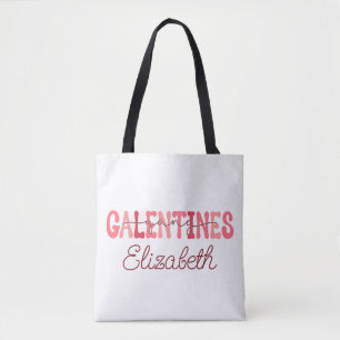 Tote Bag T-shirt Retro "Gang de la Saint-Galentin" Nom pers