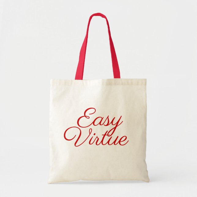 Tote Bag T-Shirt Vertu Facile (Devant)