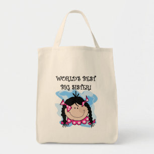 Tote Bag T-shirts de la grande soeur du monde de cheveux