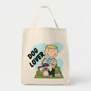 Tote Bag T-shirts et cadeaux blonds de garçon d'amoureux de