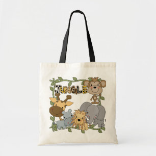Tote Bag T-shirts et cadeaux d'animaux de jungle de bébé