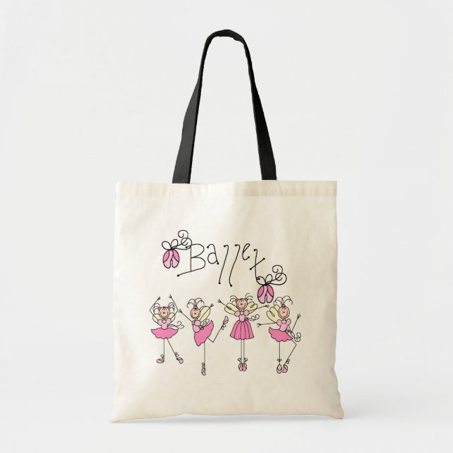 Tote Bag T-shirts et cadeaux de ballet (Devant)