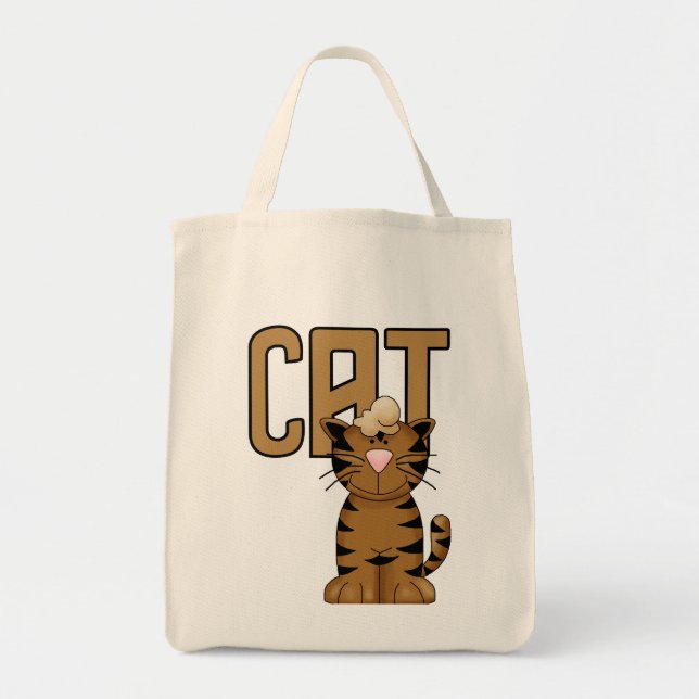 Tote Bag T-shirts et cadeaux de chat (Devant)