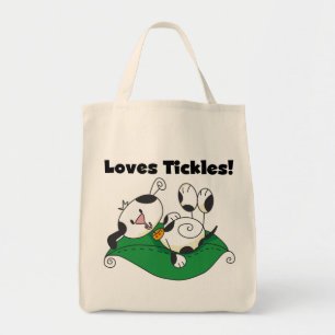 Tote Bag T-shirts et cadeaux de chatouillements d'amours
