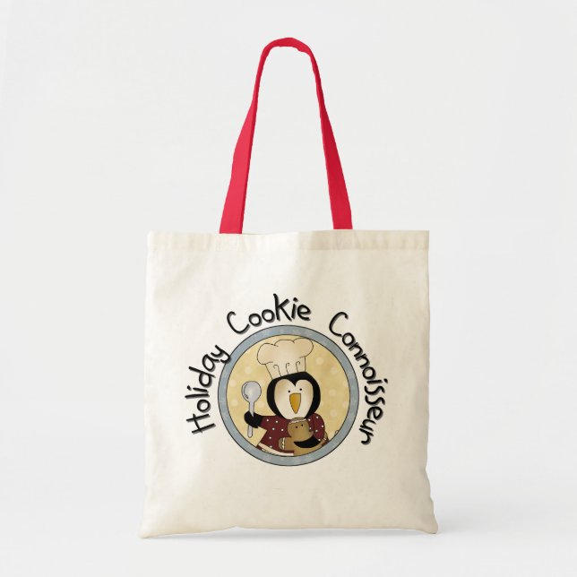 Tote Bag T-shirts et cadeaux de Cookie Penguin Connoisseur (Devant)
