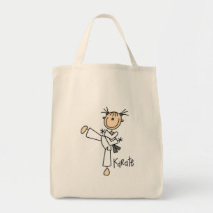 Tote Bag T-shirts et cadeaux de fille de karaté