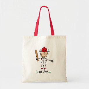 Tote Bag T-shirts et cadeaux de joueur de baseball de fille