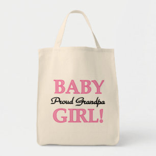 Tote Bag T-shirts et cadeaux de la Fille de Bébé Papy Fiers