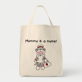 Tote Bag T-shirts et cadeaux de l'infirmière de singe de ch
