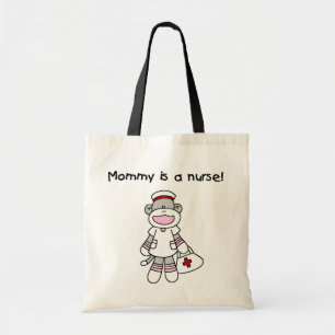 Tote Bag T-shirts et cadeaux de l'infirmière de singe de ch
