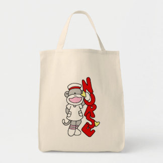 Tote Bag T-shirts et cadeaux de l'infirmière singe de choc