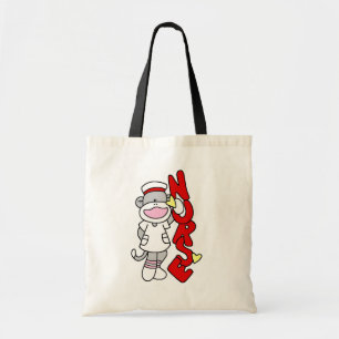 Tote Bag T-shirts et cadeaux de l'infirmière singe de choc