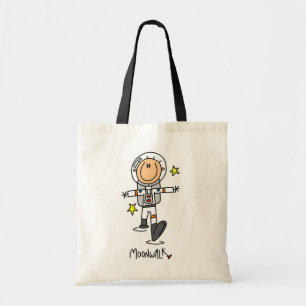 Tote Bag T-shirts et cadeaux de Moonwalk d'astronaute