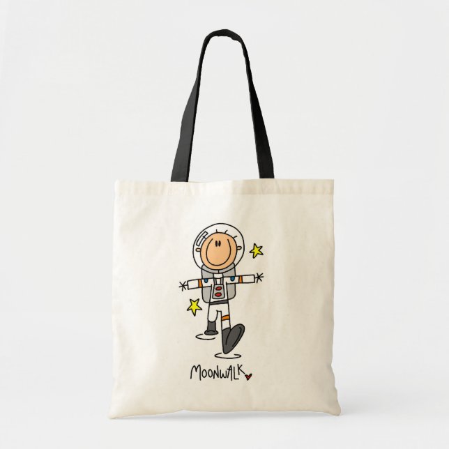 Tote Bag T-shirts et cadeaux de Moonwalk d'astronaute (Devant)