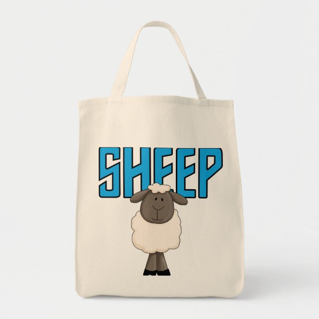 Tote Bag T-shirts et cadeaux de moutons (Devant)