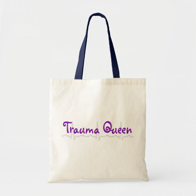 Tote Bag T-shirts et cadeaux de Queen de traumatisme (Devant)