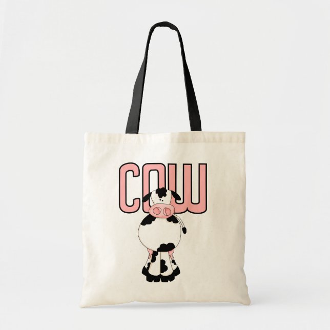 Tote Bag T-shirts et cadeaux de vache (Devant)