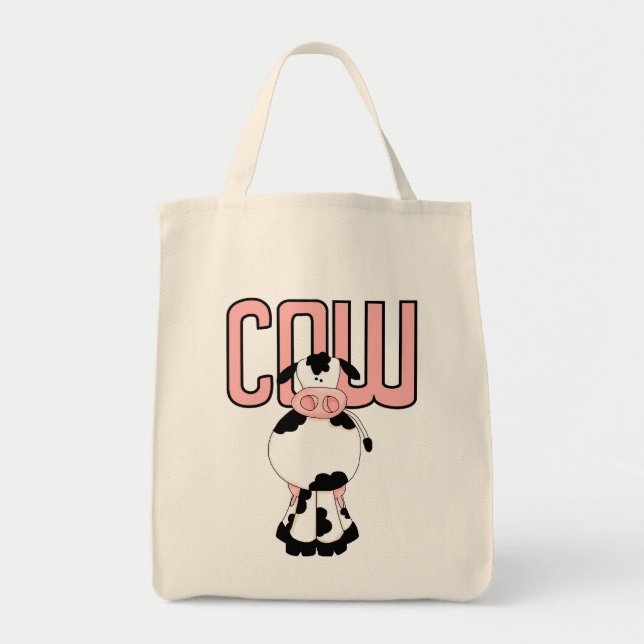 Tote Bag T-shirts et cadeaux de vache (Devant)