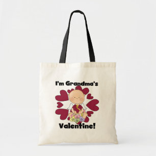 Tote Bag T-shirts et cadeaux de Valentine de la grand-maman