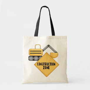 Tote Bag T-shirts et cadeaux de zone de construction