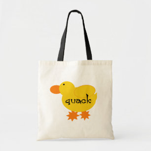 Tote Bag T-shirts et cadeaux jaunes de charlatan de canard
