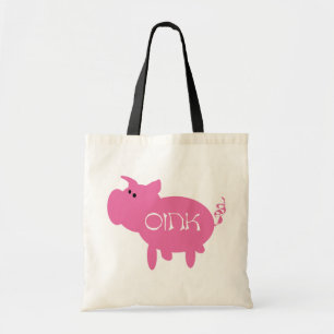 Tote Bag T-shirts et cadeaux krouik-krouik roses de porc