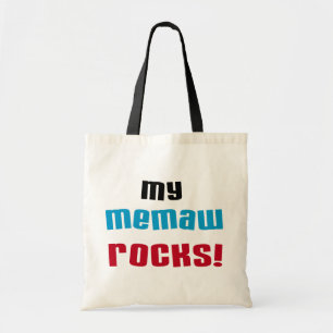 Tote Bag T-shirts et cadeaux My Memaw Rocks