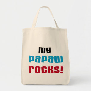 Tote Bag T-shirts et cadeaux My Papaw Rocks