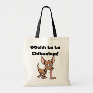 Tote Bag T-shirts et cadeaux Oohh La La Chihuahua