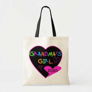 Tote Bag T-shirts et cadeaux pour filles de grand-mère de c