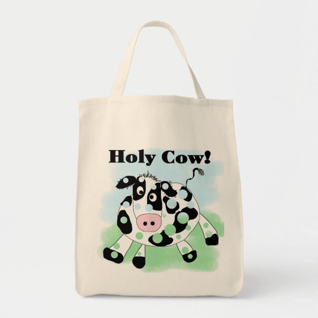Tote Bag T-shirts et cadeaux saints de vache (Devant)