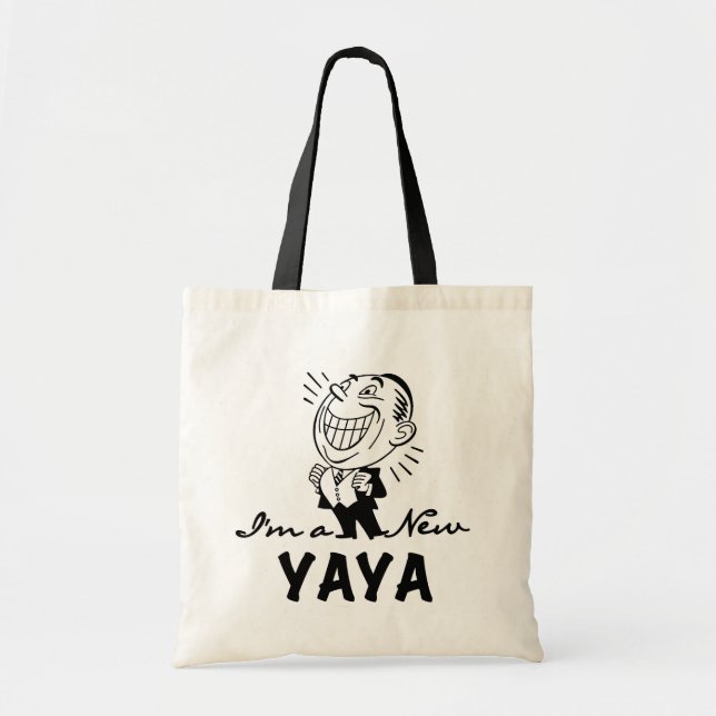 Tote Bag T-shirts et cadeaux Yaya Yaya souriants (Devant)