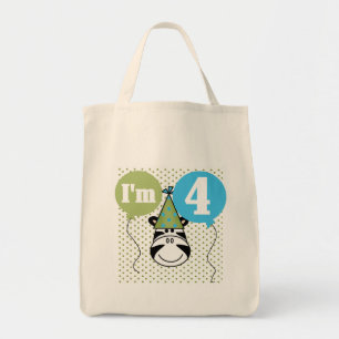Tote Bag T-shirts et cadeaux Zebra 4e anniversaire
