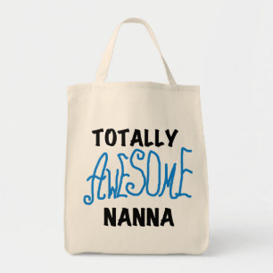 Tote Bag T-shirts Nanna Blue et GIfts absolument géniaux
