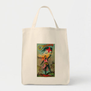 Tote Bag Tabac LabelPetersburg, VA de croisé