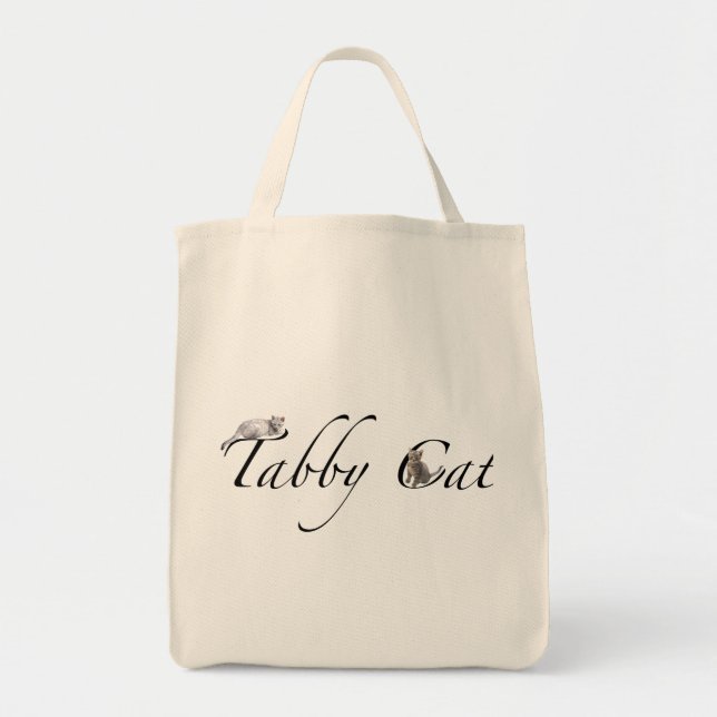 Tote Bag tabby cat2 (Devant)