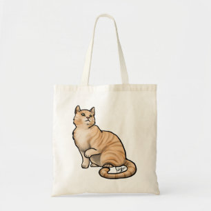 Tote Bag Tabby Orange