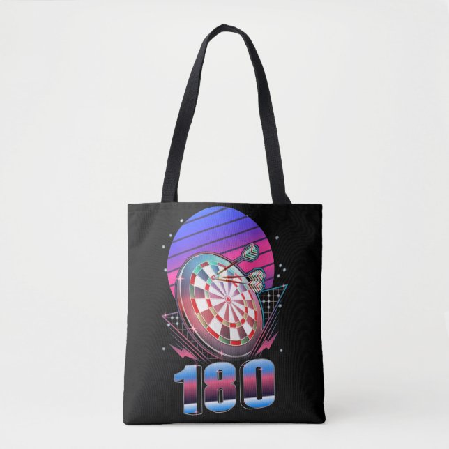 Tote Bag Tableau de bord de la flèche Vaporwave 180 fléchet (Devant)