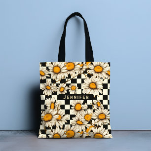 Tote Bag Tableau de contrôle de la marguerite Super rétro N